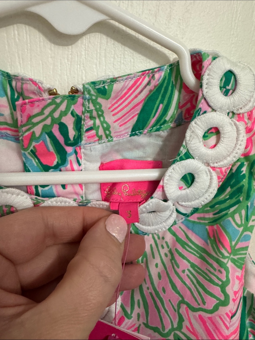 NWT Lilly Pulitzer Toddler girls Idala dress Size 3 - Picture 3 of 8